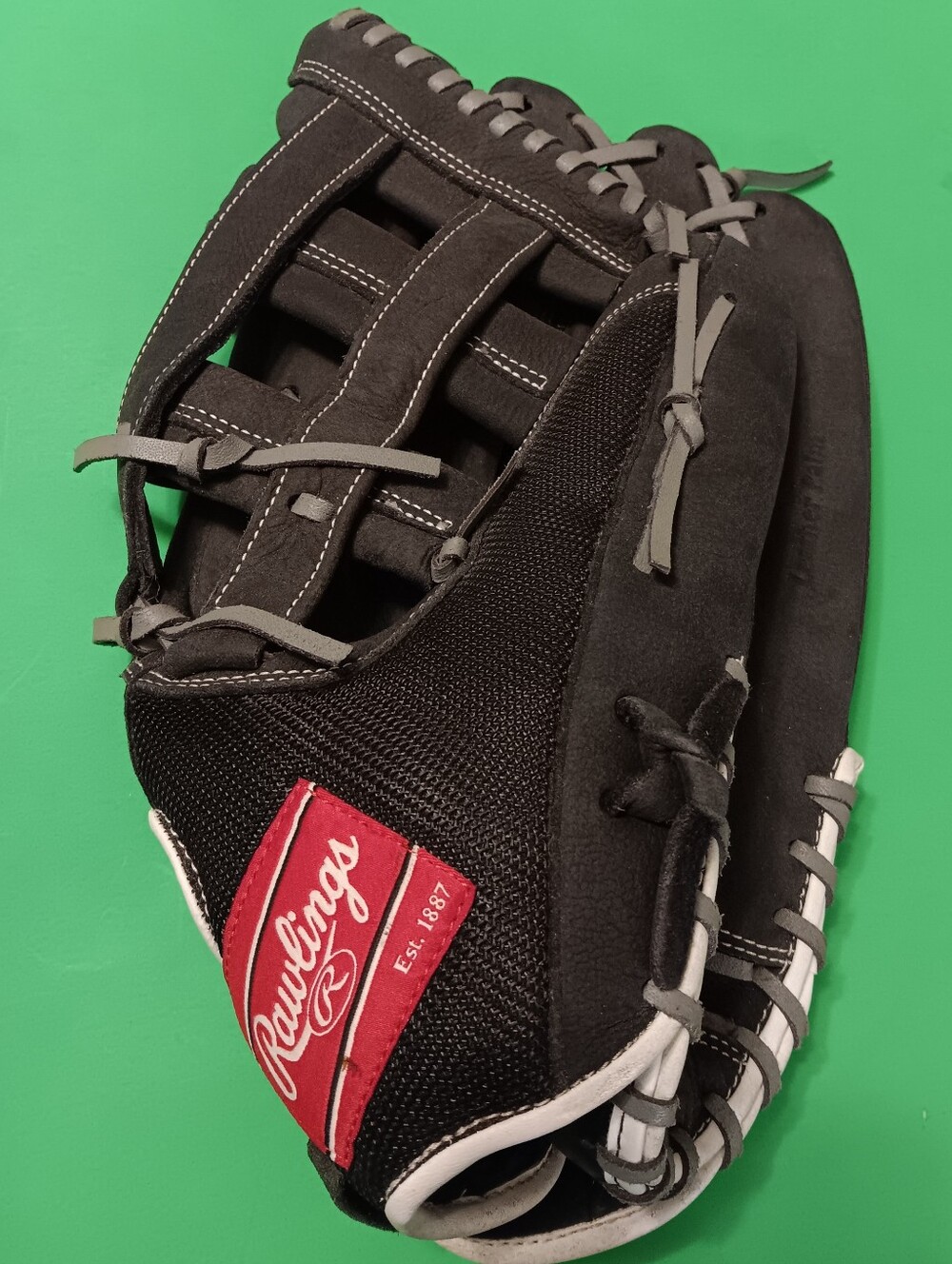 Rawlings Renegade Slow Pitch Softball Glove Black Leather 15" RHT (R15BFG)New